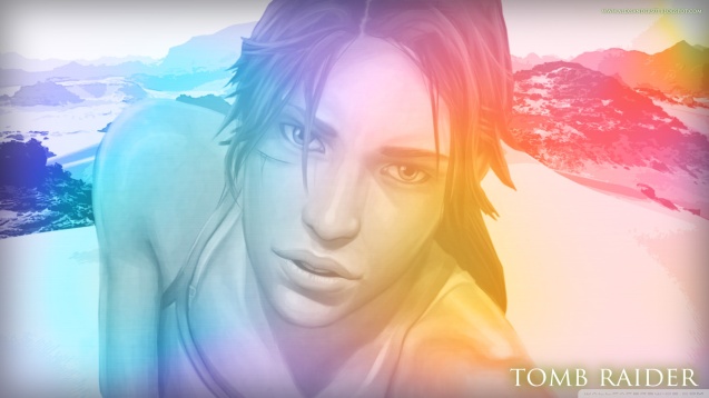 Tomb Raider Lara Croft Lights HD Wallpaper